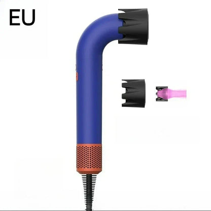 EU High-Speed Leafless Hair Dryer – Negative Ion Salon Diffuser Nozzle for Precise Styling