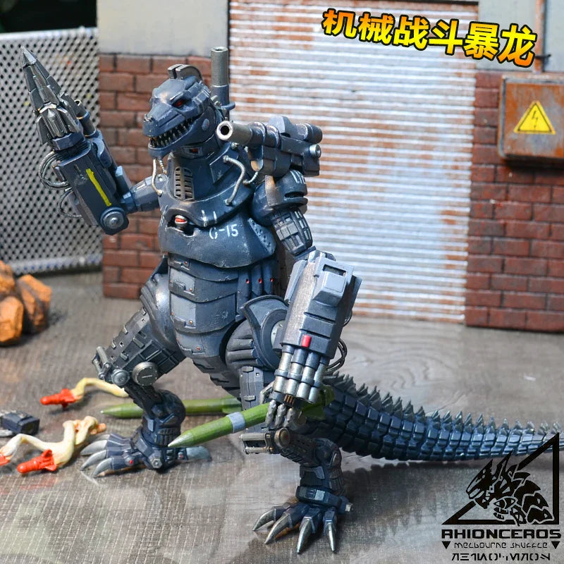 Spot Godzilla & Mecha Godzilla Action Figures – Fully Articulated Anime Model Toys for Kids Collectible Gift