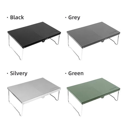 Portable Foldable Camping Table – Ultralight MDF Mini Coffee Table for Outdoor Hiking & Picnic Use