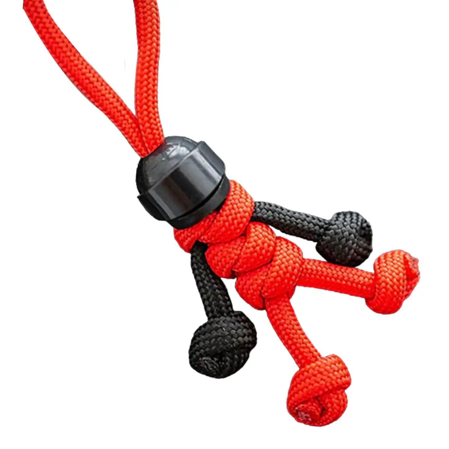 Handmade Building Block Biker Helmet Keychain – Braided Paracord Bag Pendant for Backpack & Doll Hanging