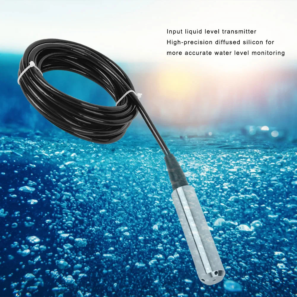 TL-136 Liquid Level Sensor – 24VDC 4-20mA Output Water Level Transmitter & Detector