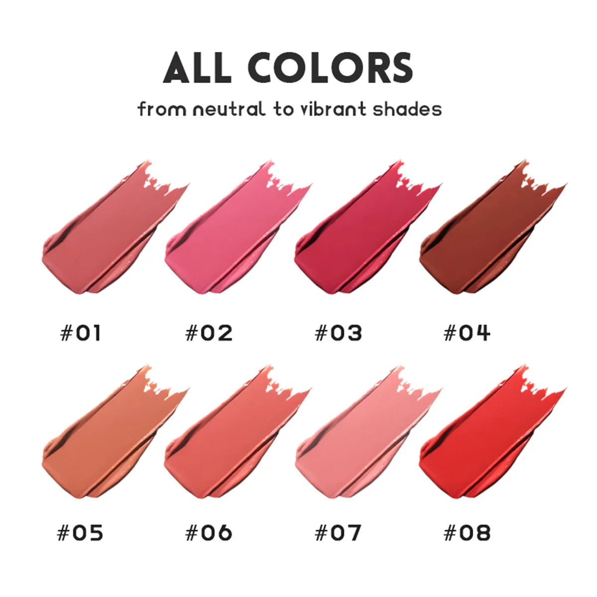 Watery Mirror Lipstick – White, Moisturizing Lip Gloss with Water-Light Shine, Non-Sticky Formula