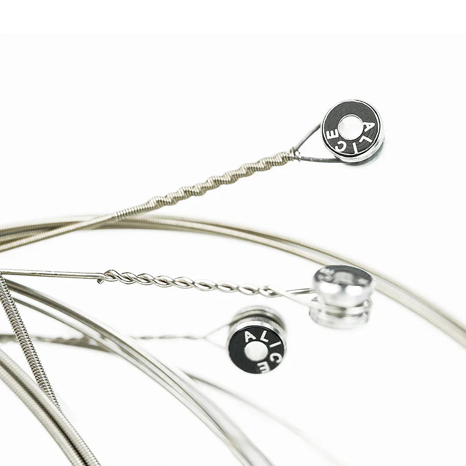 Alice A506 Electric Guitar Strings Set — Steel Core, Nickel-Plated Alloy Wound (008-038 / 009-042 / 010-046)