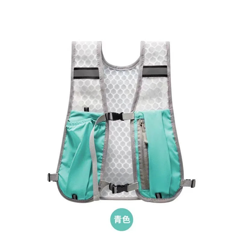 Lightweight Running Hydration Vest Backpack – Marathon Hiking Cycling Chest Pack with Phone Pocket