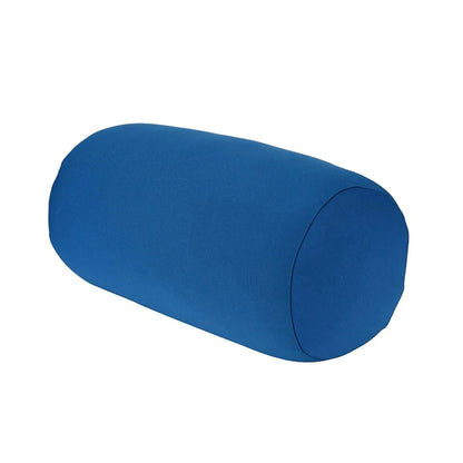 Solid Color Cylindrical Neck Pillow – Washable Round Cushion for Bedroom, Seat, Headrest & Travel Support