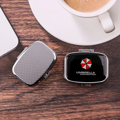 Horror Movie Metal Medicine Box - Moisture-Resistant Pill & Health Product Storage Case