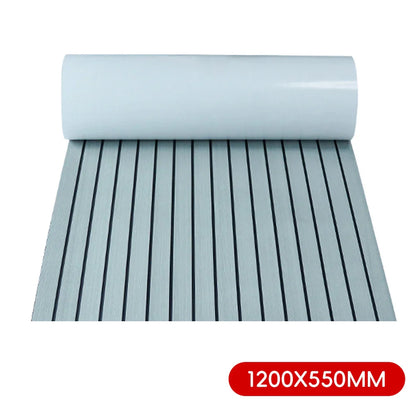 2.4m Self-Adhesive EVA Foam Boat Flooring | Faux Teak Marine Decking Sheet for Yacht, 8 Styles