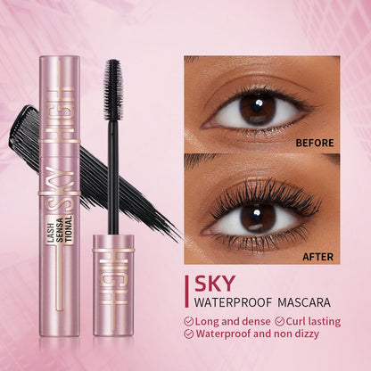 Natural Curling Mascara – Quick Dry, Smudge-Proof Eyelash Cream for Long-Lasting Party Look