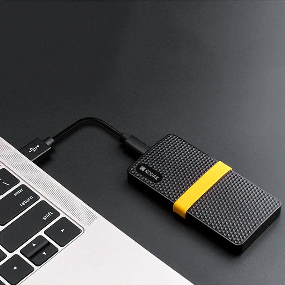 KODAK X200 External SSD – Portable 1TB, 512GB, 256GB USB 3.1 Hard Drive for Laptops, Smartphones, PS4, PC, Mac & TV