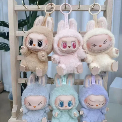 High-Quality Macaron 2 The Monsters Labubu Sitting Party Vinyl Plush Blind Box – Decorative Collectible Doll Gift