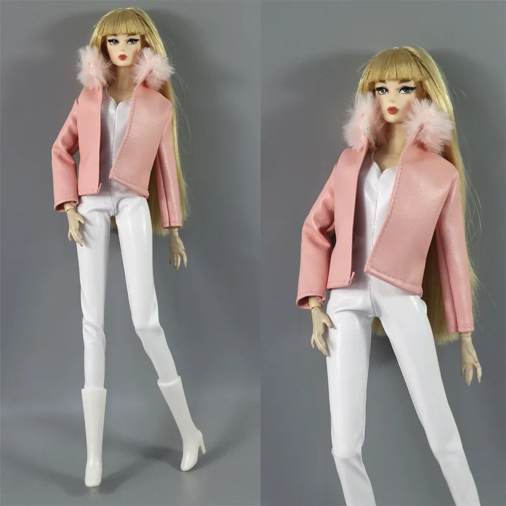 Handmade Jumpsuit Outfit for 11.5" (30cm) Dolls – BJD Clothes & Doll Accessories Gift
