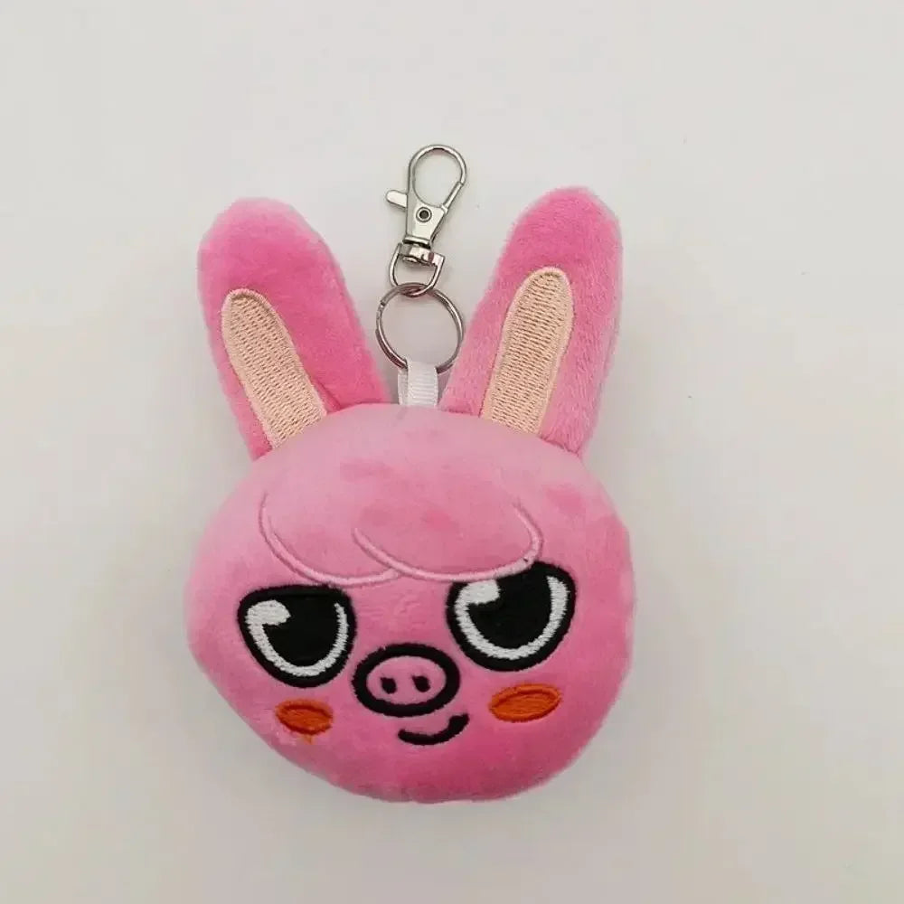 Kpop SKZOO Plush Keychain – Cute Dog Pendant Toy for Kids, Backpack Hanging, Birthday Gift