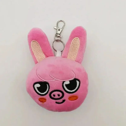 Kpop SKZOO Plush Keychain – Cute Dog Pendant Toy for Kids, Backpack Hanging, Birthday Gift