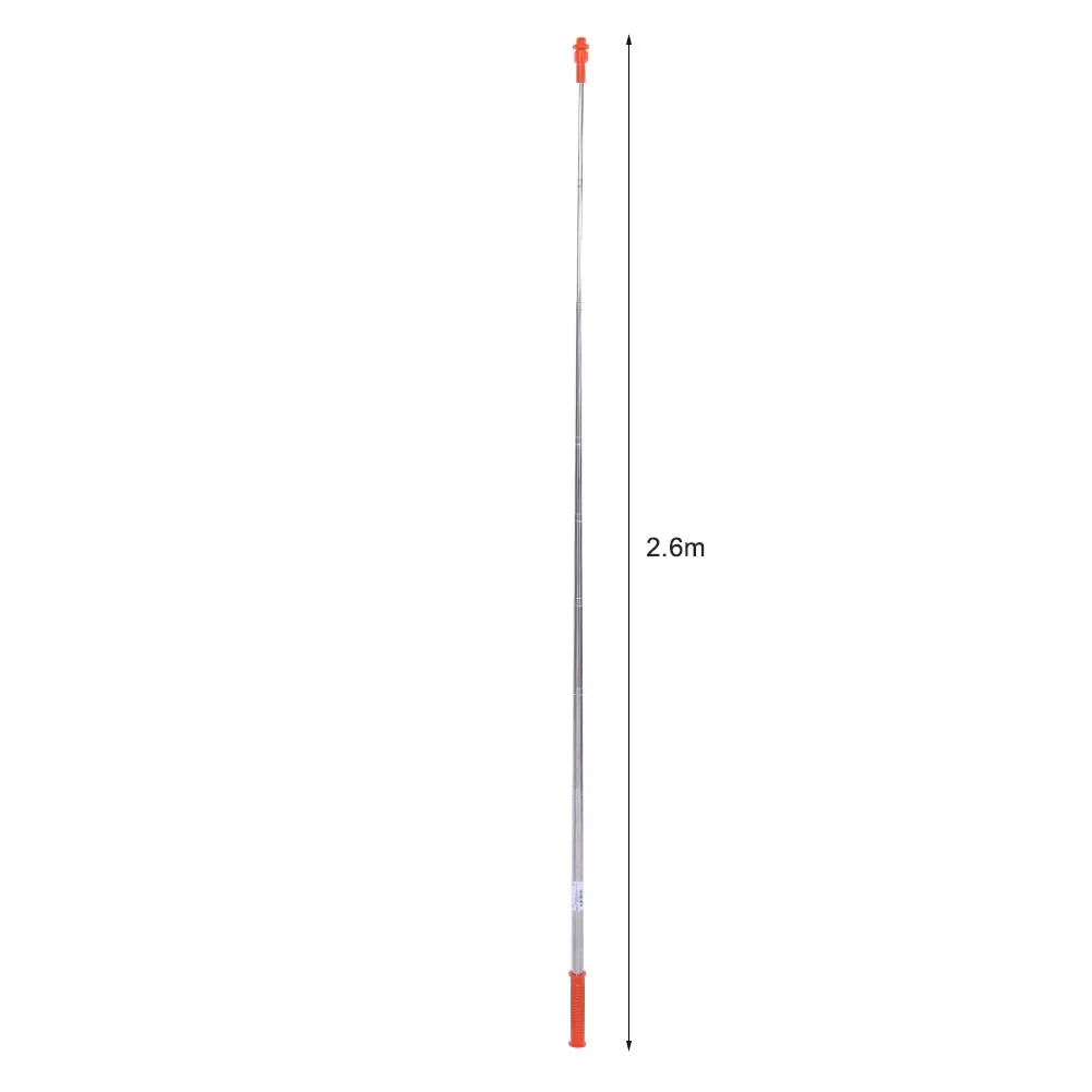 2.6m Stainless Steel Sprayer Pipe – Garden Spray Extension Tool for Green Space, Durable Stainless Steel Extension Pole
