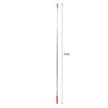 2.6m Stainless Steel Sprayer Pipe – Garden Spray Extension Tool for Green Space, Durable Stainless Steel Extension Pole