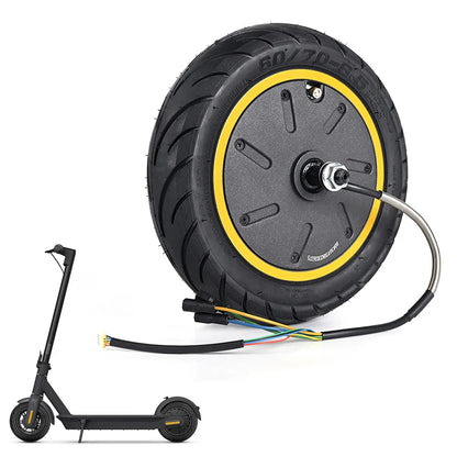 60/70-6.5 Electric Scooter Motor Wheel – 36V 500W Rear Drive Replacement for Ninebot Max G30