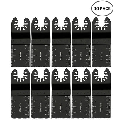 Oscillating Multi-Tool Saw Blades Set (10/60/100Pcs) – Fast Cutting Renovator Blades for Wood, Metal & Plastic Multi-Function Cutter Kit