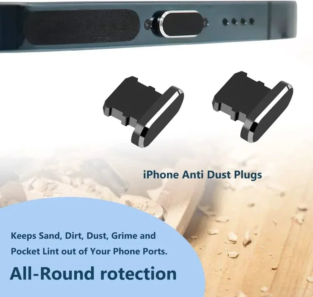 Phone Cleaning Kit - Speaker & Charging Port Dust Removal Brush for iPhone, Samsung & Xiaomi
