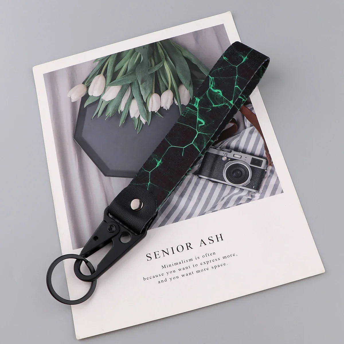 Original Simple Lanyard Car Keychain – Fashion Key Holder Accessories for Men & Women, Stylish Keyring Gift