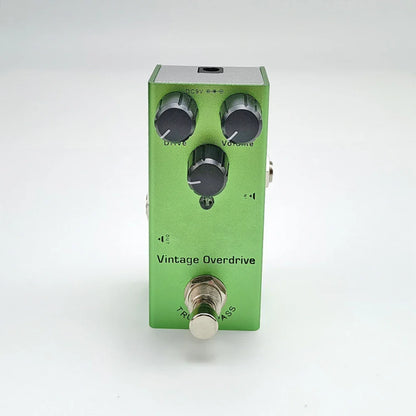 Electric Guitar Effects Pedal – Vintage Overdrive, Chorus, Tremolo, Delay & Ultimate Drive Options