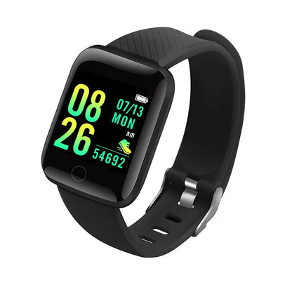 Smartwatch for Men & Women – Fitness Monitor, Message Alerts, Compatible with Xiaomi & Huawei, Perfect Birthday Gift