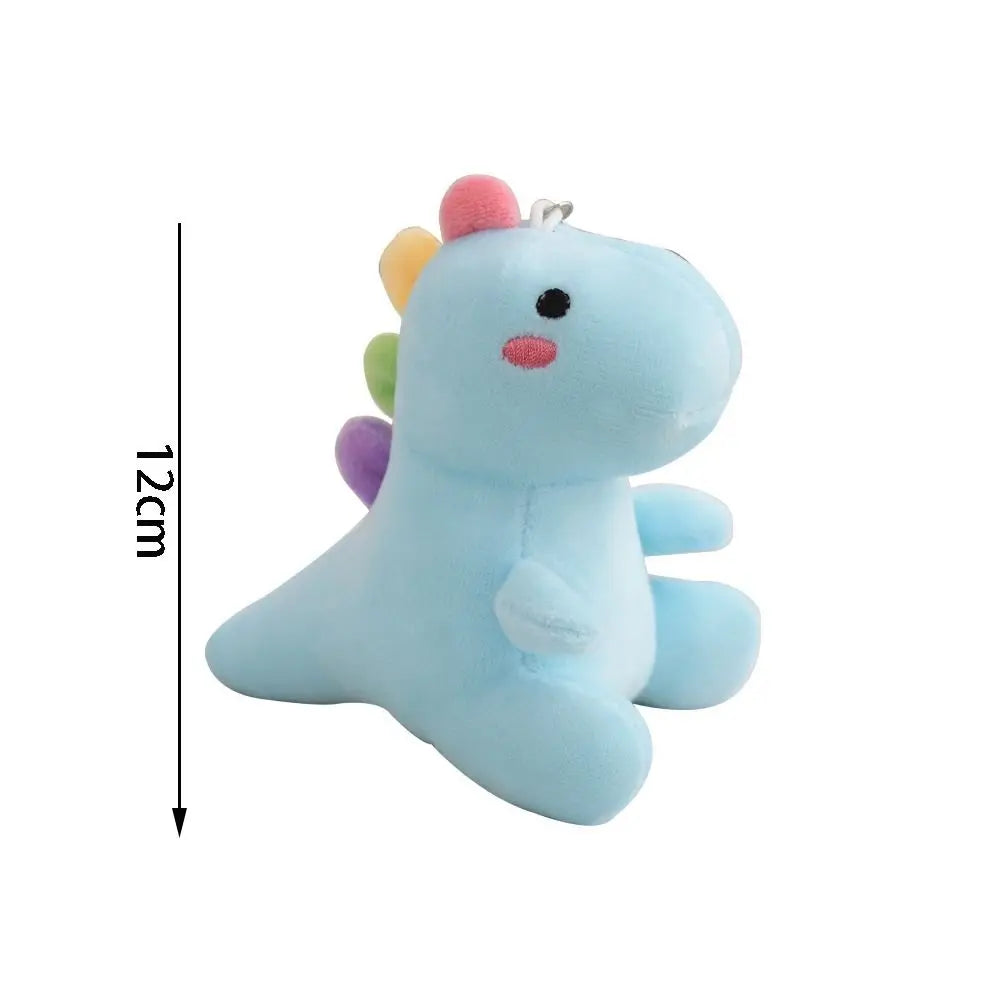Cute Dinosaur Plush Keychain - Soft Bag Charm, Dinosaur Pendant Toy & Birthday Gift Accessory