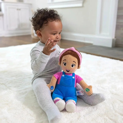 Ms. Rachel Speak and Sing Doll - 30cm Tall Interactive Plush Toy for Toddlers, Suitable for Boys and Girls Ages 6 Months to 3+ Years