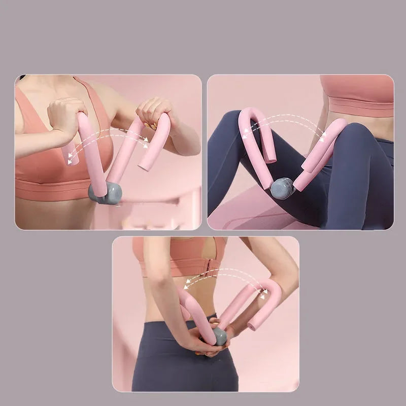 Pelvic Floor Exerciser Leg Trainer for Women - Muscle Arm Chest Waist Trainer Home Gym Fitness Equipment - Academia Equipamento