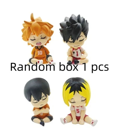Japanese Anime Volleyball Blind Box Figure - Kawaii Action Figure Desktop Ornament & Collectible Gift