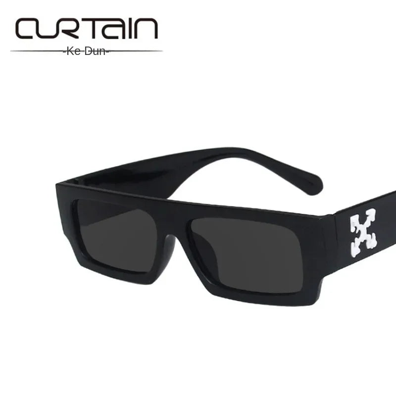 2024 Trendy X Printed Small Frame Sunglasses — European & American Style for Men & Women