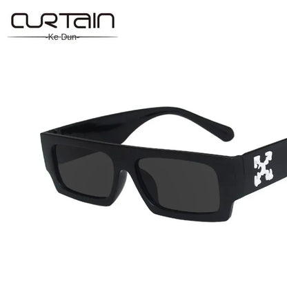 2024 Trendy X Printed Small Frame Sunglasses — European & American Style for Men & Women