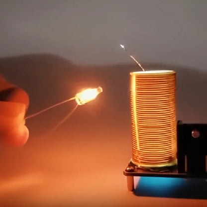 Mini Tesla Coil Kit BD243 – DIY Electronics Project for Hand Soldering Practice, Battery-Free Hobbyist Kit