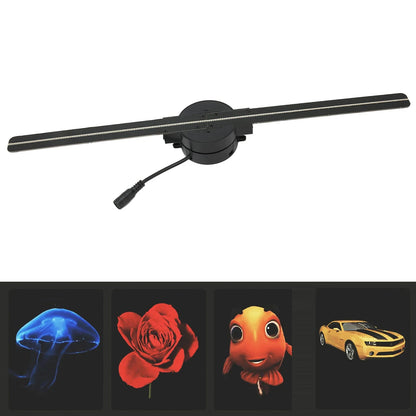 3D Hologram Fan 16.5" WiFi Projector with 224 LED Lights for Store Advertising