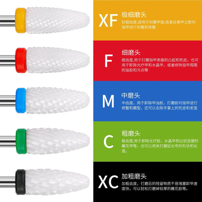 25 Type Ceramic Milling Cutter Nail Drill Bit - Electric Manicure & Pedicure Drills - Nail Art Tools & Equipment