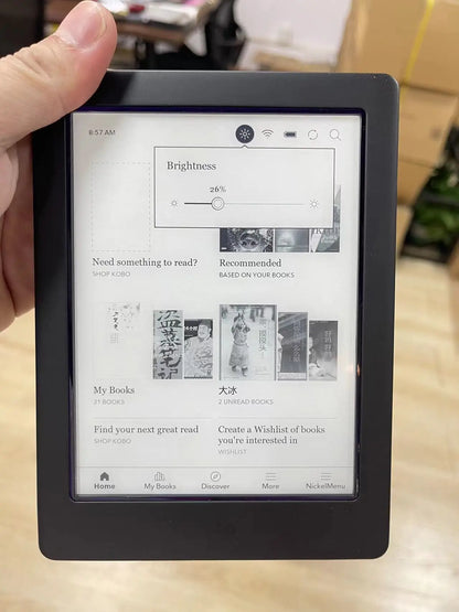 KOBO Glo HD E-Reader - 6-Inch 300PPI E-Ink Display with Front Light, Available in 4G/16G/32G Models