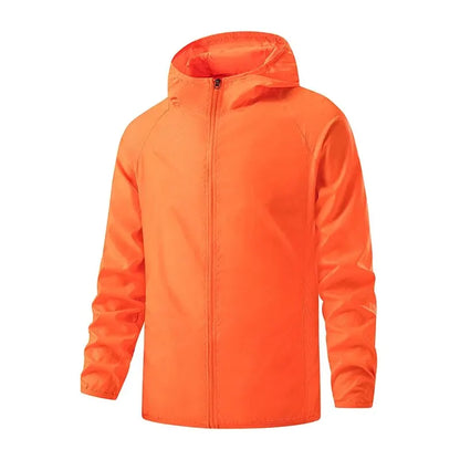 LNGXO Waterproof Hiking Jackets for Men & Women – Sun Protection Windbreaker, Camping, Climbing, and Outdoor Rain Coat, Unisex Portable Gear