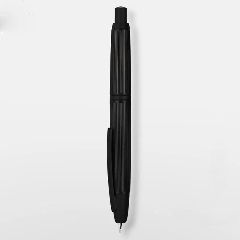 JinHao 10 Matte Black Fountain Pen — F/EF Nib Writing Pen for Office, School & Gifts