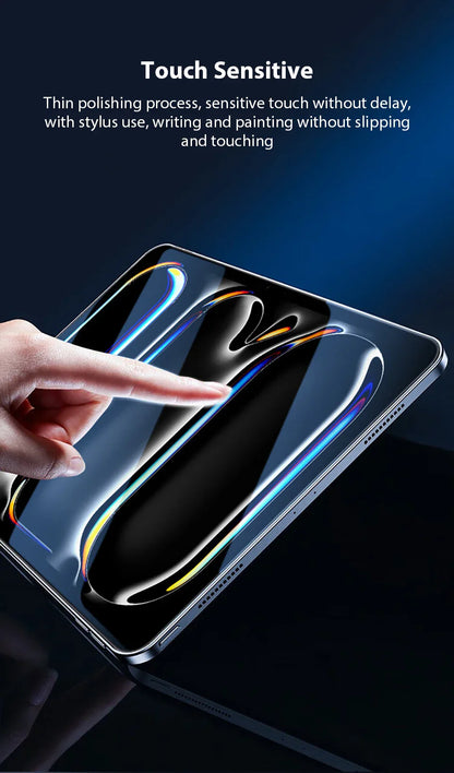 2Pcs Tempered Glass Screen Protector for iPad Pro, Air, Mini & 10th Gen – Compatible with iPad M4, M3, M2, A16 Accessories