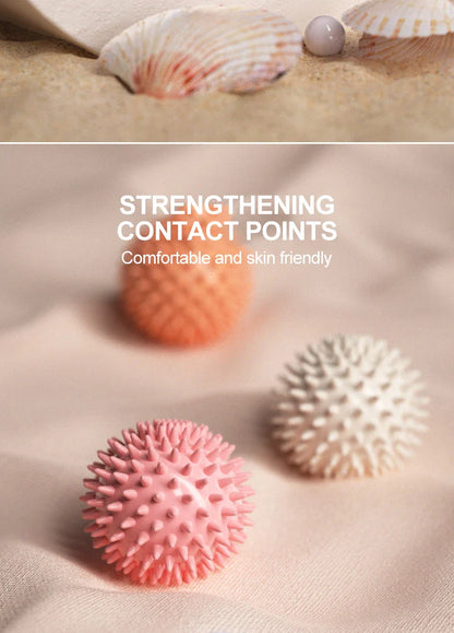 Durable PVC Spiky Massage Balls – 6cm Hedgehog Trigger Point Pain Relief for Hand, Foot & Plantar Fasciitis