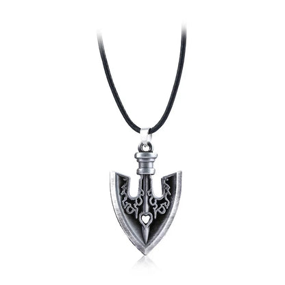 JoJo’s Bizarre Adventure Arrow Pendant Necklace – Josuke & Jotaro Cosplay Jewelry Gift