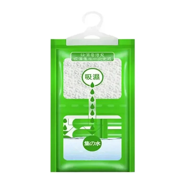 1/5/10PCS Hanging Moisture Absorber Bags — Moldproof Closet Dehumidifier Desiccant for Indoor Anti-Humidity Control