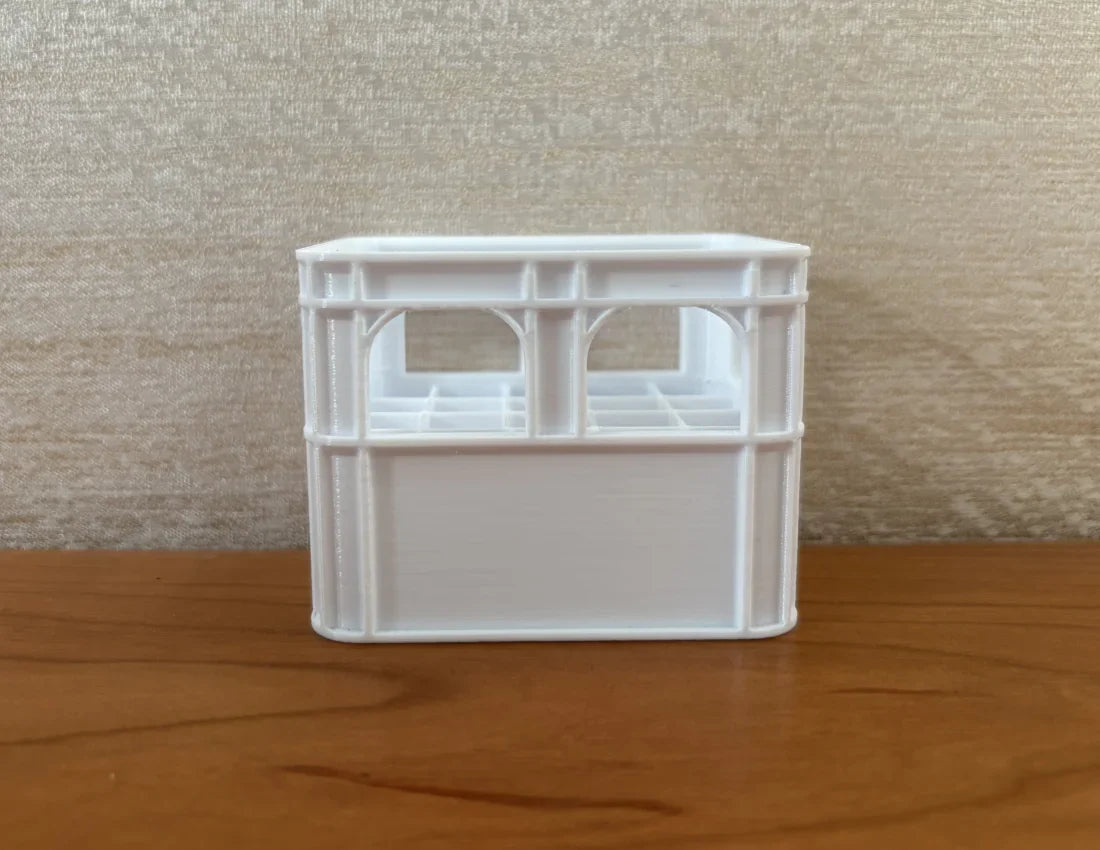 3D Printed DIY Battery Storage Box – Stackable Beer Crate for AA, AAA, and 9V Batteries Organizer