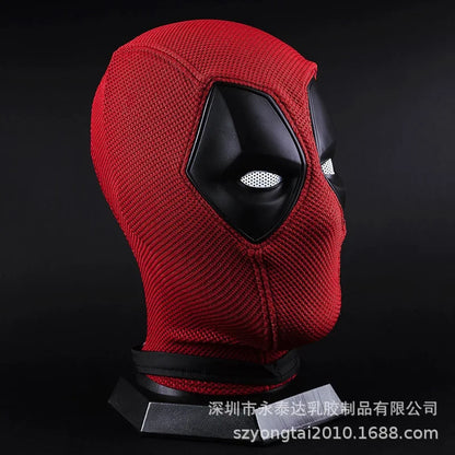 Deadpool Cosplay Mask – Nylon & Cotton Mesh Helmet for Halloween, Party & Carnival Costume