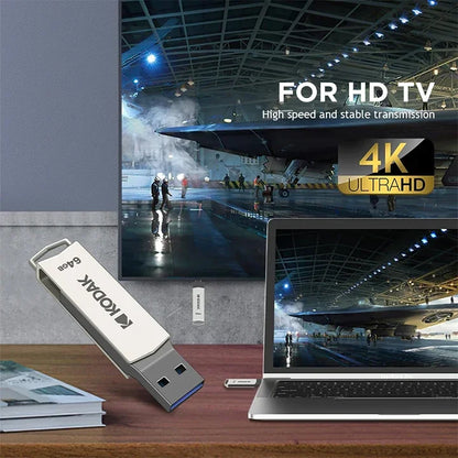 KODAK USB 3.2 Type-C Flash Drive – High-Speed 32GB/128GB/256GB Dual Memory Stick for Smartphone & Laptop