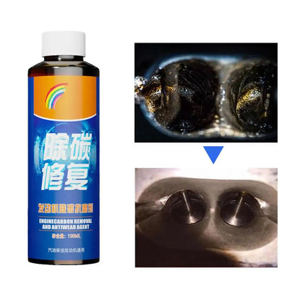 100ml Engine Carbon Removal Repair Agent | Highly Effective Oil Reduction, Engine Protectant, Anti-Wear & Anti-Shaking