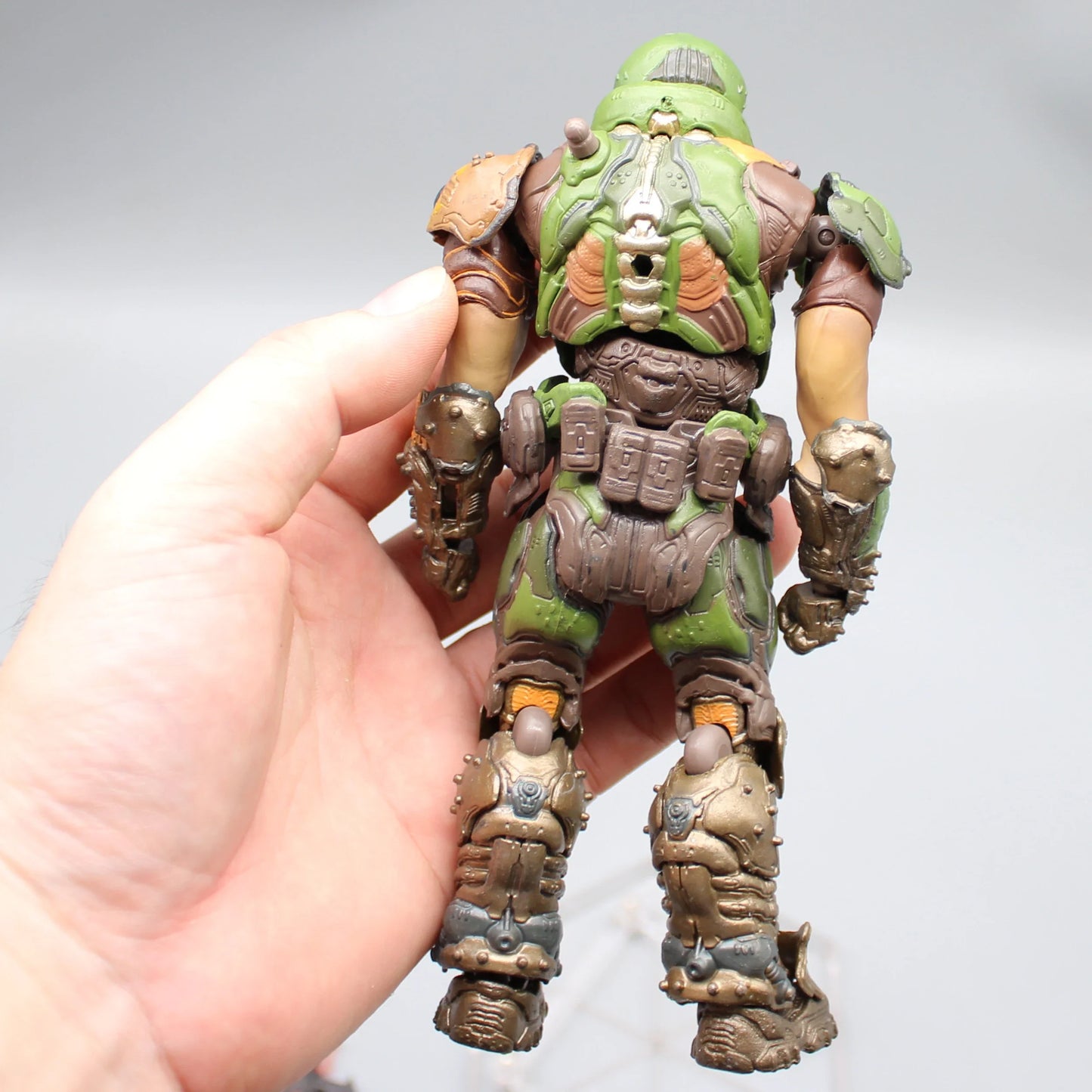 17cm Figma SP-140 Doom Slayer Eternal Action Figure — Anime Destroy Warrior Collectible, Movable Figurine Model Toy Gift