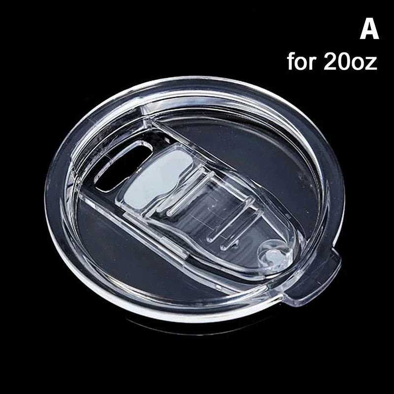 20/30oz Plastic Sealing Lids – Spill-Proof Splash Cover for Ozark, Trail, Arctic, Yeti Cups & Accessories