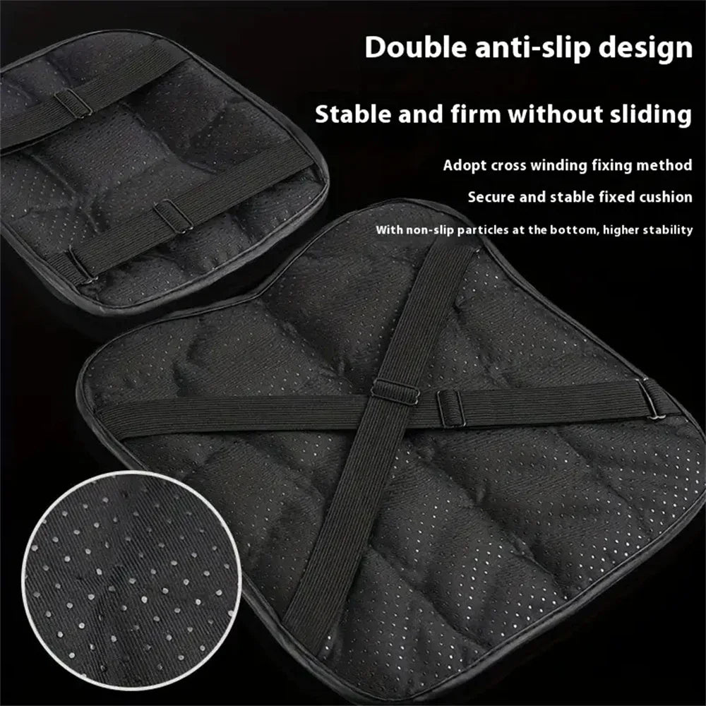 Universal Motorcycle Seat Cushion - Thick Shock-Absorbing Heat-Insulating Comfort Pad