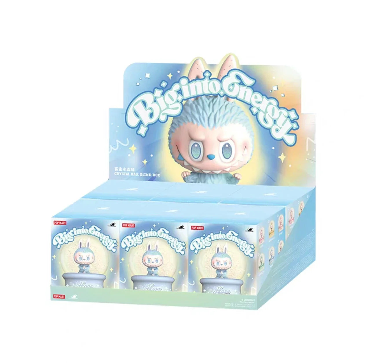 Pop Mart Labubu Blind Box – High Energy Ahead Series Crystal Ball Mystery Toy Figure