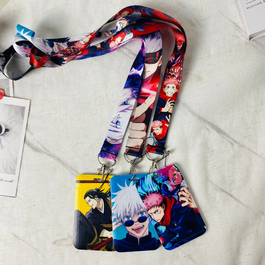 Anime Lanyard Neck Strap for Keys, ID Card, Passport & USB – Cool Badge Holder Accessory Gift